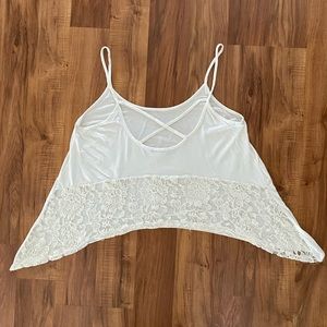 Hanger 221 lace tank top